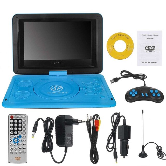 후기가 좋은 DVD플레이어 13.9 Inch LCD Widescreen High-definition Portable Car Mobile DVD Player Can Connec, C