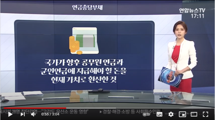 [그래픽뉴스] 연금충당부채 / 연합뉴스TV