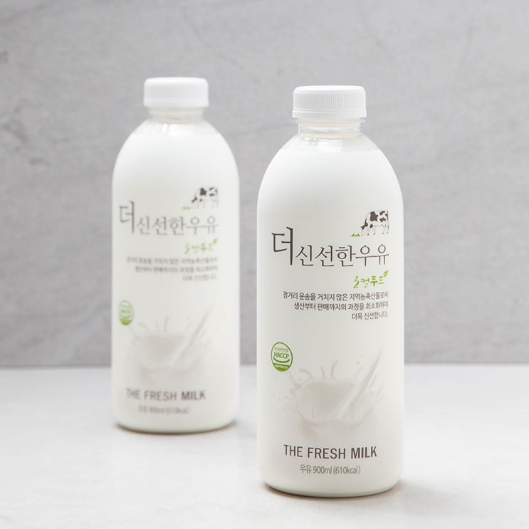 인지도 있는 이담 더 신선한 우유, 900ml, 2개 좋아요