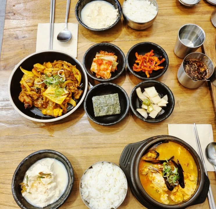  용인 성복역 롯데몰 수지점 맛집 두부공작소