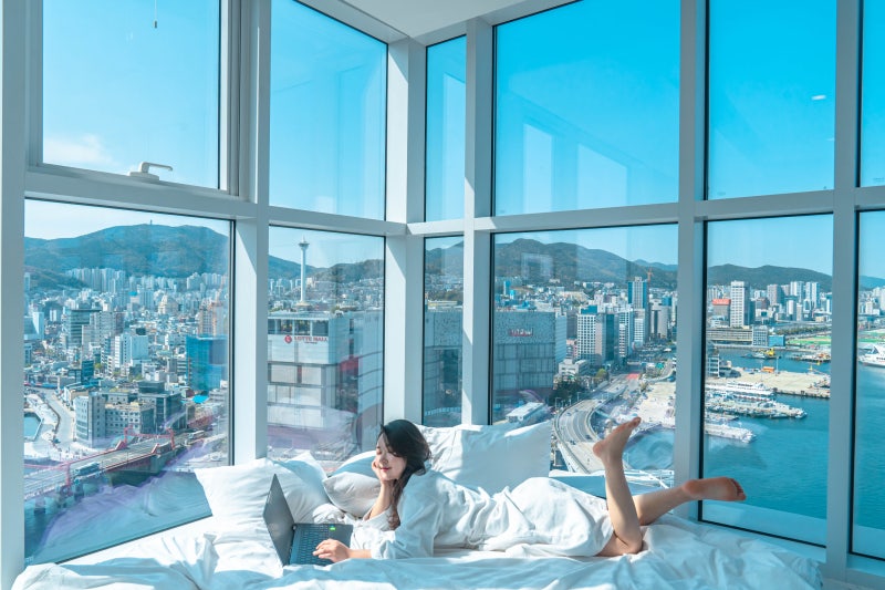 부산 영도 라발스 호텔, 코너스윗 패키지 국내 호캉스 추천 : 네이버 블로그
