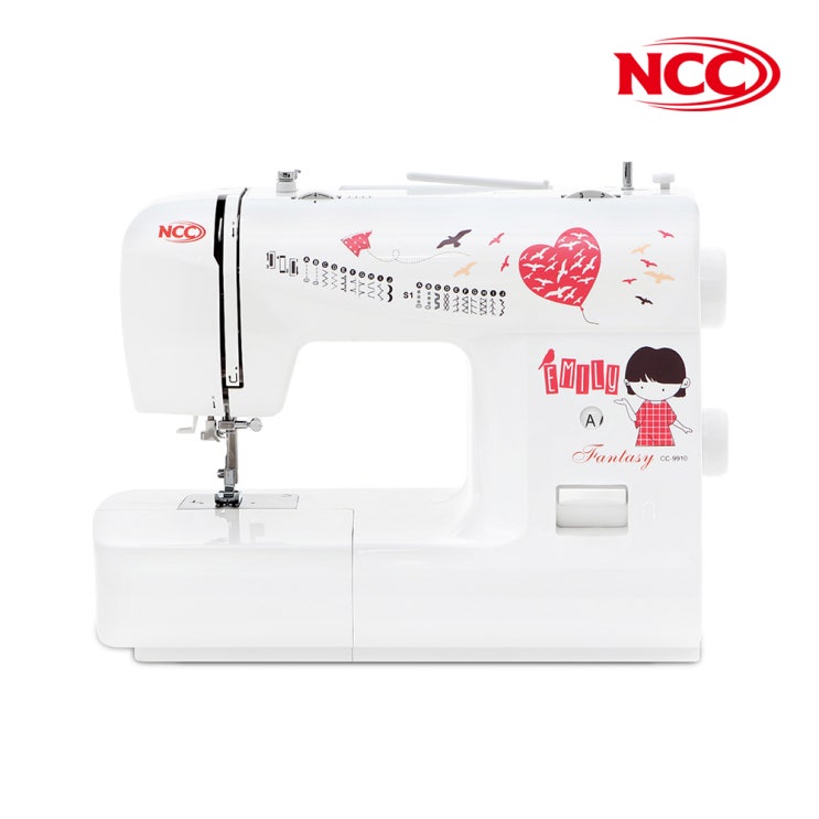 가성비 뛰어난 NCC 에밀리 CC-9910 가정용 캐릭터 미싱, 혼합색상, 옵션01. 에밀리+특별선물 ··· 가성비 뛰어난 NCC 에밀리 CC-9910 가정용 캐릭터 미싱, 혼합색상, 옵션01. 에밀리+특별선물 ···