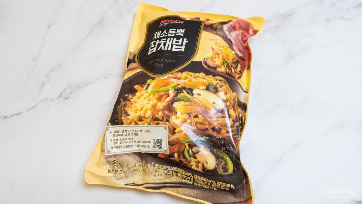  홈플러스 시그니처 채소듬뿍 잡채밥! 전자레인지로 간편하게 해먹자~