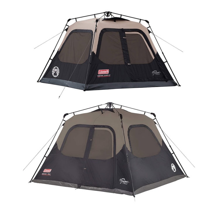 최근 인기있는 콜맨 원터치 텐트 1분설치 4인용 6인용 캠핑 캐빈텐트 추천해요
