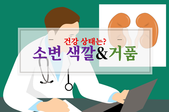  소변 색깔, 거품으로 알수있는 나의 건강 상태