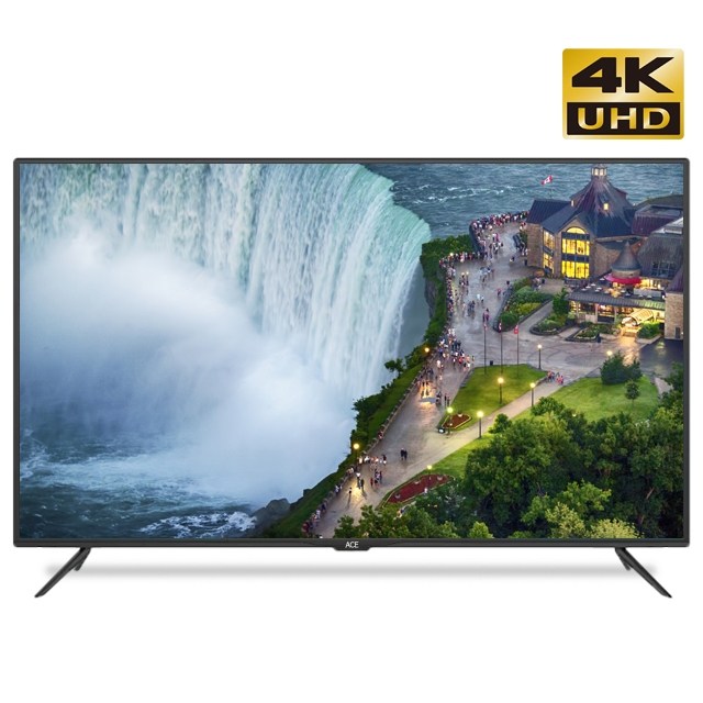 인기 많은 에이스 55인치 TV 4K UHD 삼성패널 고화질 스탠드 무료설치, 와이드뷰 55인치TV 제품만 받기 추천합니다