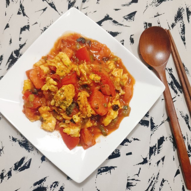  토마토계란볶음 만들기