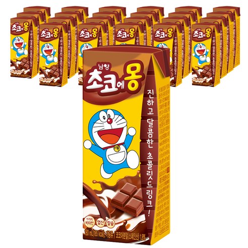 인지도 있는 남양유업 초코에몽, 180ml, 120개 좋아요 인지도 있는 남양유업 초코에몽, 180ml, 120개 좋아요