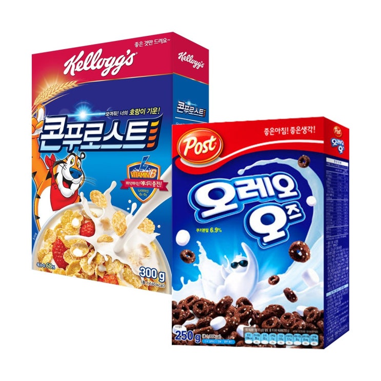 인기 급상승인 켈로그 콘푸로스트 300g+포스트 오레오 오즈 250g 추천해요 인기 급상승인 켈로그 콘푸로스트 300g+포스트 오레오 오즈 250g 추천해요