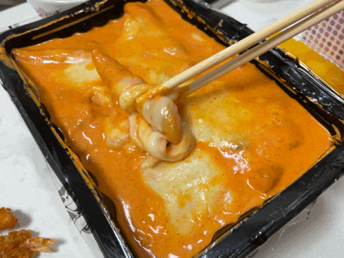  (내돈내산) 배떡 로제떡볶이 vs 엽떡 로제떡볶이 ᕙ(•̀‸•́‶)ᕗ