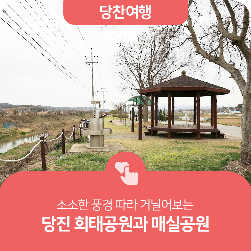 소소한 풍경 따라 거닐어보는 <b>당진</b> 회태공원과 매실공원