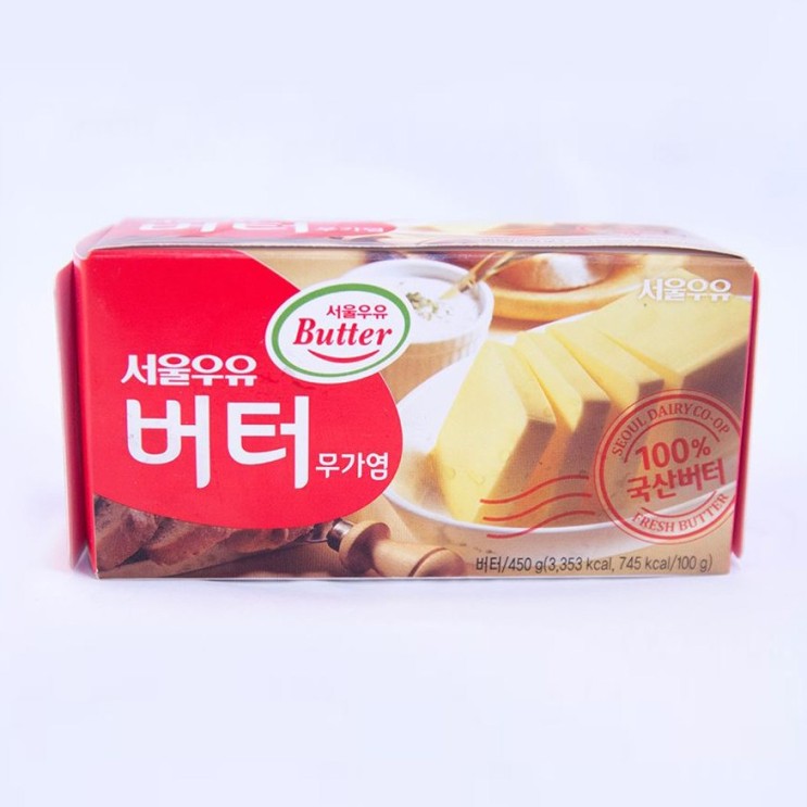 의외로 인기있는 서울우유버터 450g (무염버터) 서울우유 프레시 버터, 본품만구매(아이스박스미포함) 좋아요