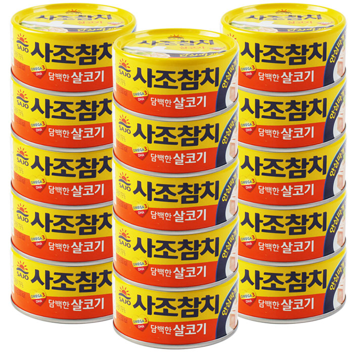 요즘 인기있는 사조참치 살코기 안심따개, 150g, 15개 ···