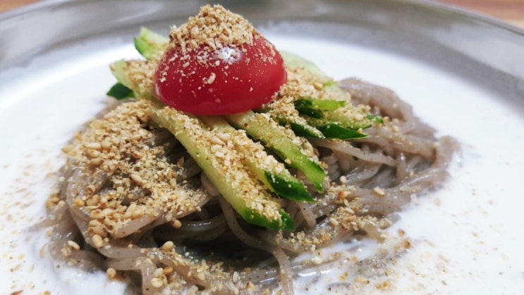  산격동 콩국수 맛집 메밀콩촌 콩물이 기가 막혀요