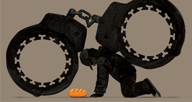 배고파 달걀·통조림 슬쩍… ‘코로나 장발장' 급증 배고파 달걀·통조림 슬쩍… ‘코로나 장발장' 급증
