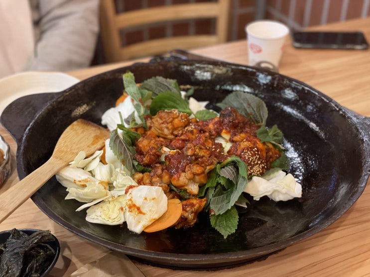  학동역 닭갈비 찐맛집 <류몽민> 재방문이에요