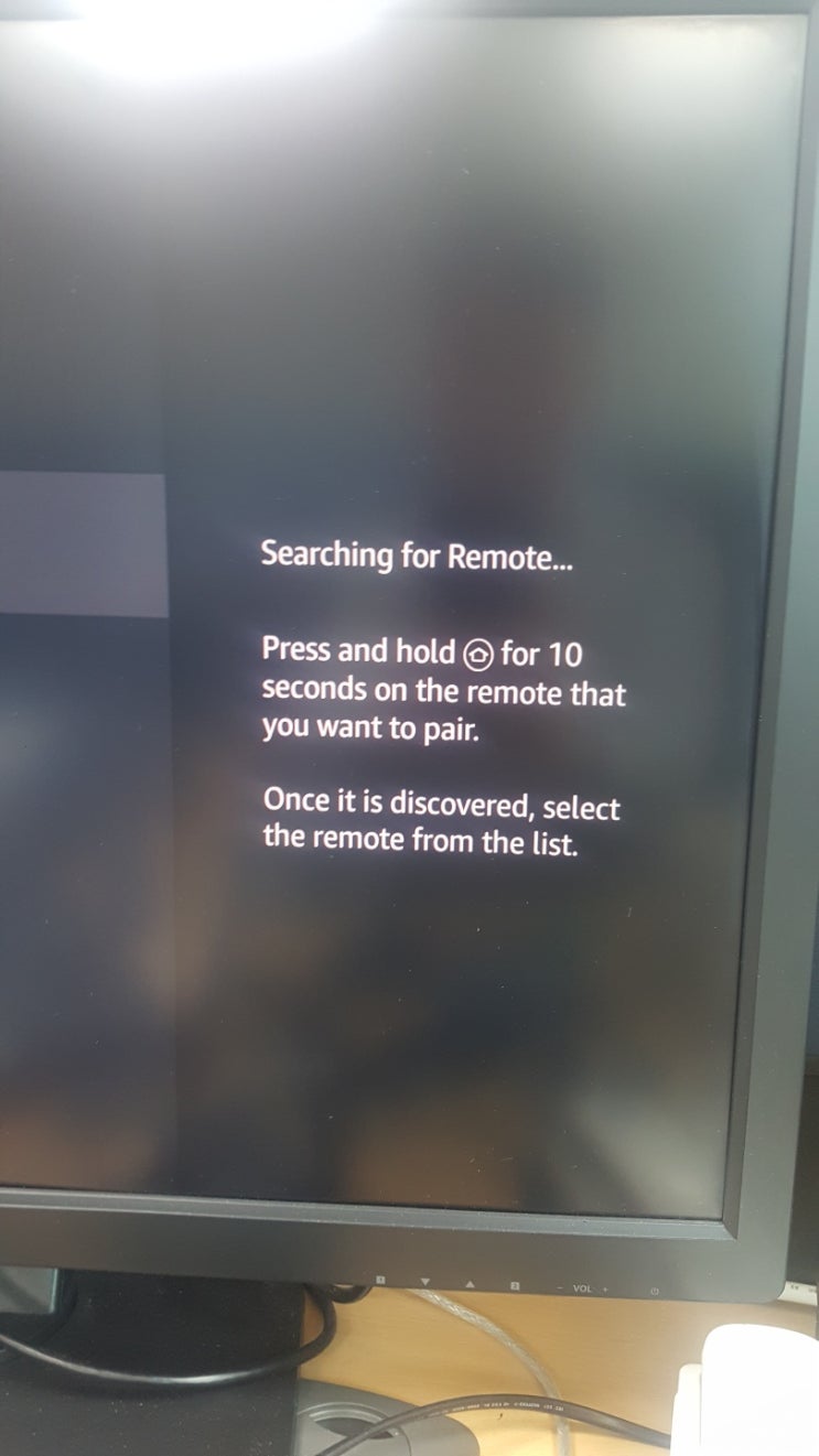  Amazon firetv cube remocon  동작안할경우
