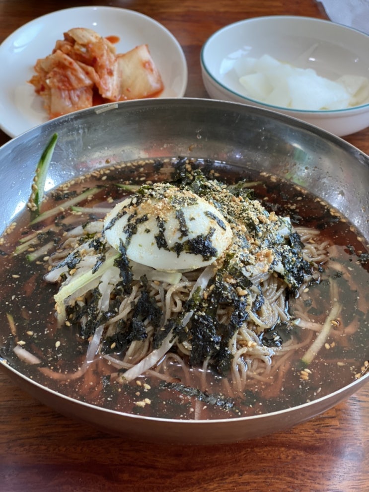  양양 낙산사 맛집 범바우막국수
