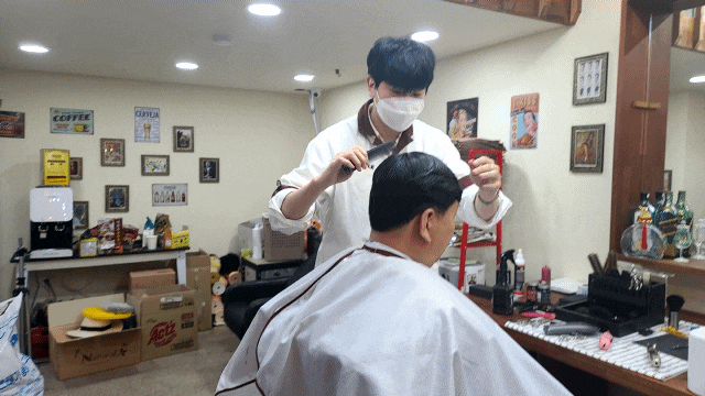  안산 바버샵 남자머리 레드폴바버샵 안산점 실력 최고 강력추천 !!
