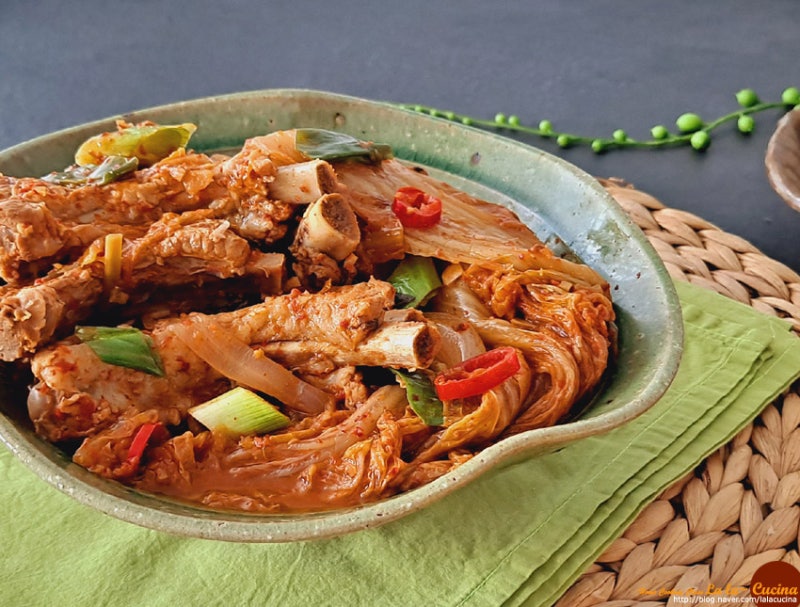 백종원 등갈비 김치찜, 묵은지 등갈비찜, 돼지고기 김치찜 요리 : 네이버 블로그 백종원 등갈비 김치찜, 묵은지 등갈비찜, 돼지고기 김치찜 요리 : 네이버 블로그