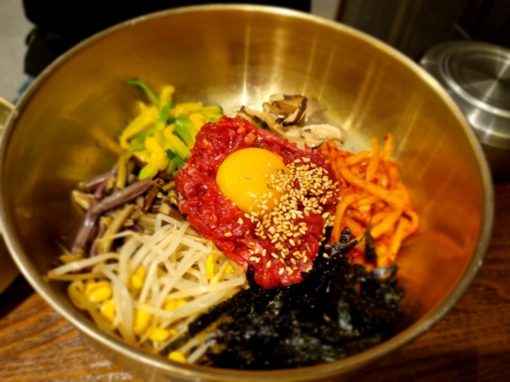  [순천 서석대, 순천법원 한우맛집] 육회비빔밥, 한우국밥 점심후기