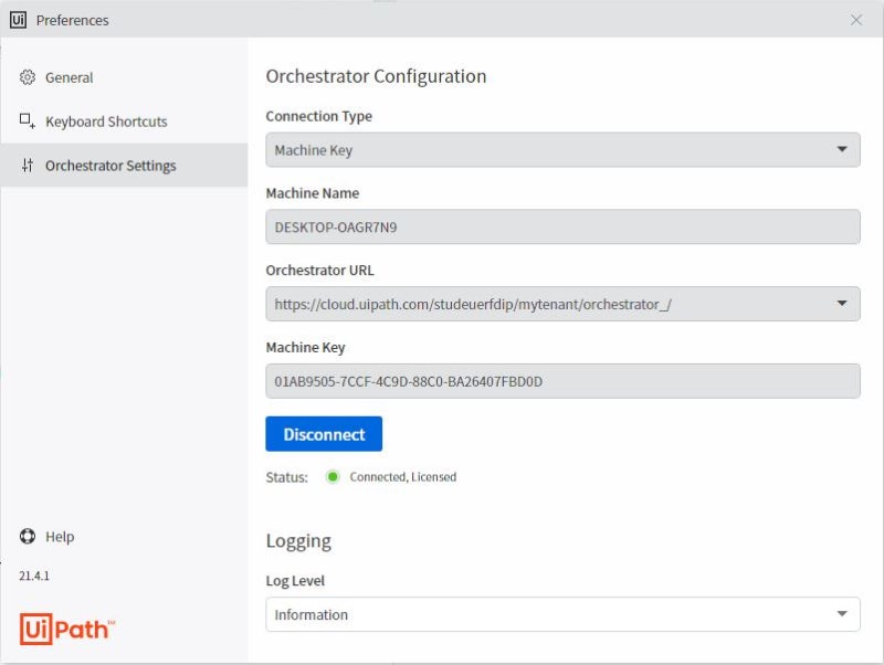 [독학용] UiPath Orchestrator 설정 및 로봇 연결방법 : 네이버 블로그