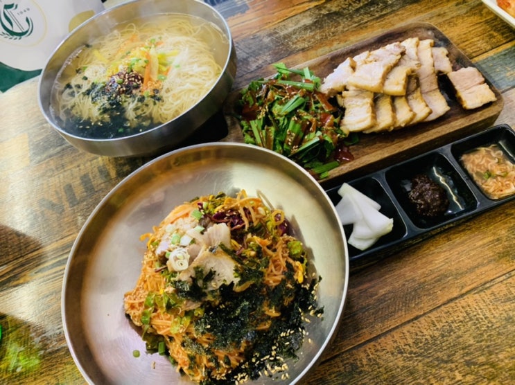  인정국수 / 목포 터미널 찐 맛집(수육 완젼 추천)