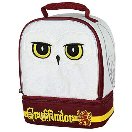 인기 많은 HOL해리포터 도시락 가방 백 U55 Accessory Innovations Harry Potter Hedwig the Owl Gryffindor House D 좋아요