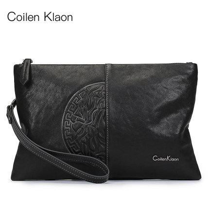 구매평 좋은 Coilen Klaon 남성 클러치 2019 클러치 레 더 백 대 용량 클러치 백 소프트 백 CK - 블랙 클래식 좋아요