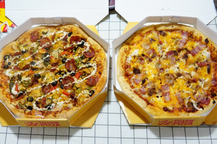  분당피자/정자역피자 옐로우피자, 진짜 꼭 드셔보세요!! 완전 취향저격 대존맛
