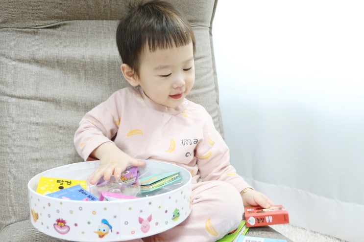  24개월아기 블루래빗 아이큐베이비와 매일매일 디즈니베이비 & 무민