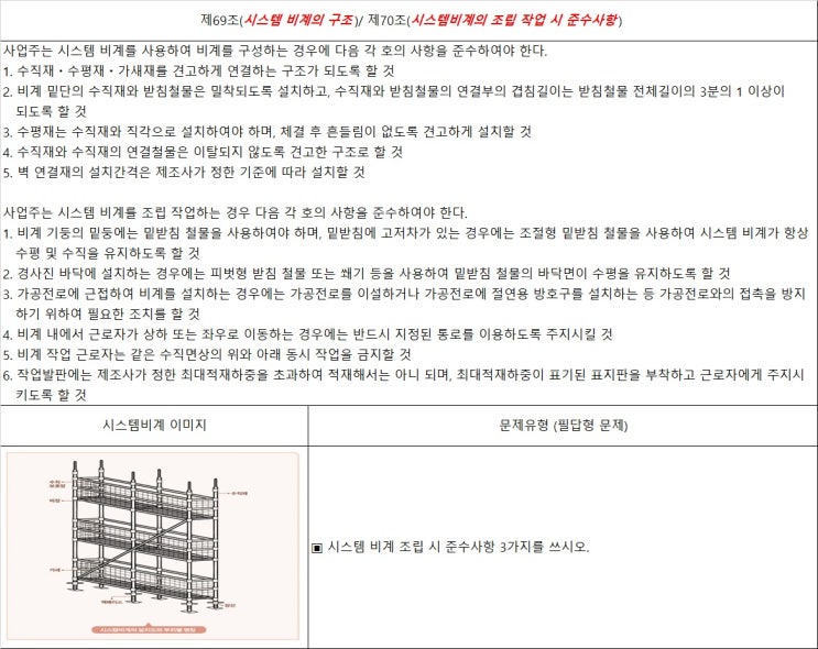 산업안전산업기사 필기 19년2회차 건설안전기술