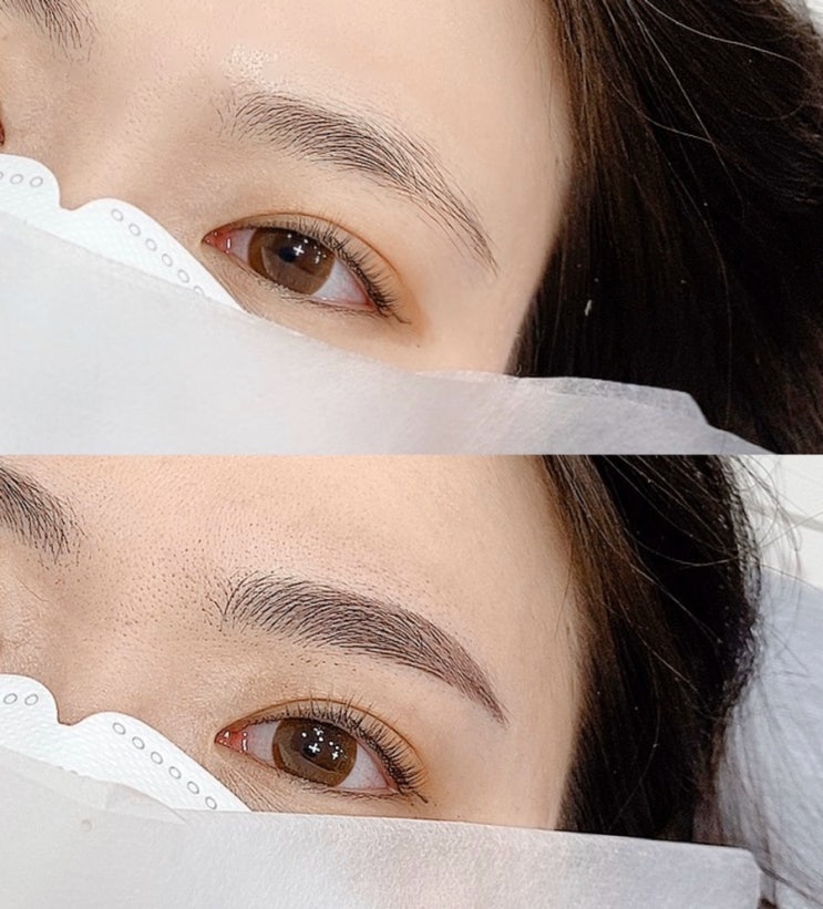  왕십리눈썹전문 누벨마리에서 자연눈썹으로 자연스럽게 성공해보리기!
