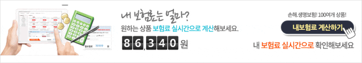  주택화재보험 누수보험을 같이 넣어 가입