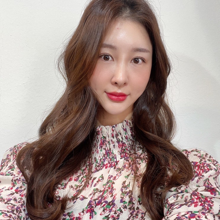  홍대1인미용실/상수미용실/문핑크 뿌리펌과 플라워펌으로 손질편한 여신머리했어요 :)
