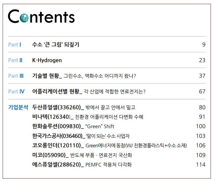 수소 테마주 - 어떤 종목들이 있나? 수소 테마주 - 어떤 종목들이 있나?