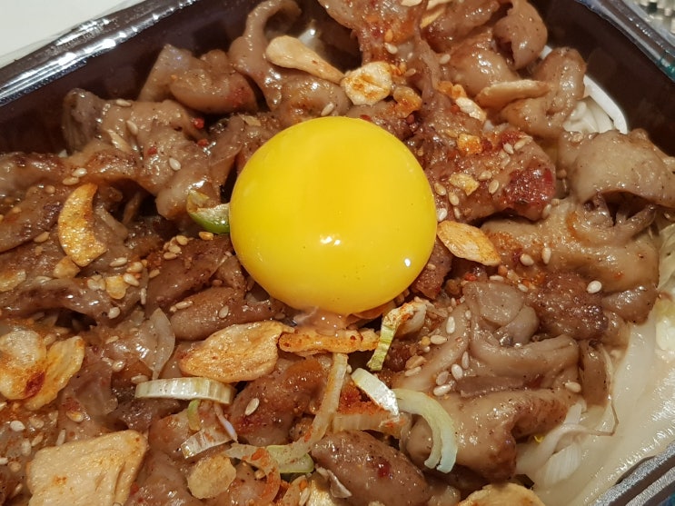  덮덮밥 경기 동백점! 곱창 덮밥, 레드 항정 덮밥 먹어 본 후기~