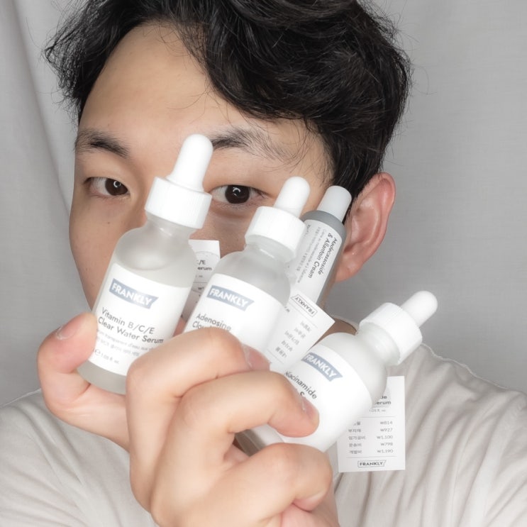  프랭클리 기능성 화장품 4종으로 1초 톤업에 피부결 개선까지!