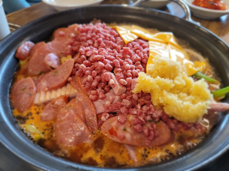  백수의점심 북양리 송탄 부대찌개인덕션