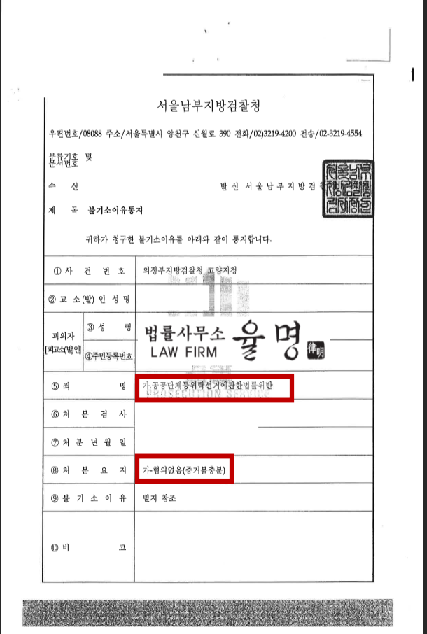  공공단체 등 위탁선거에 관한 법률 위반 규칙 처벌 및 성공사례