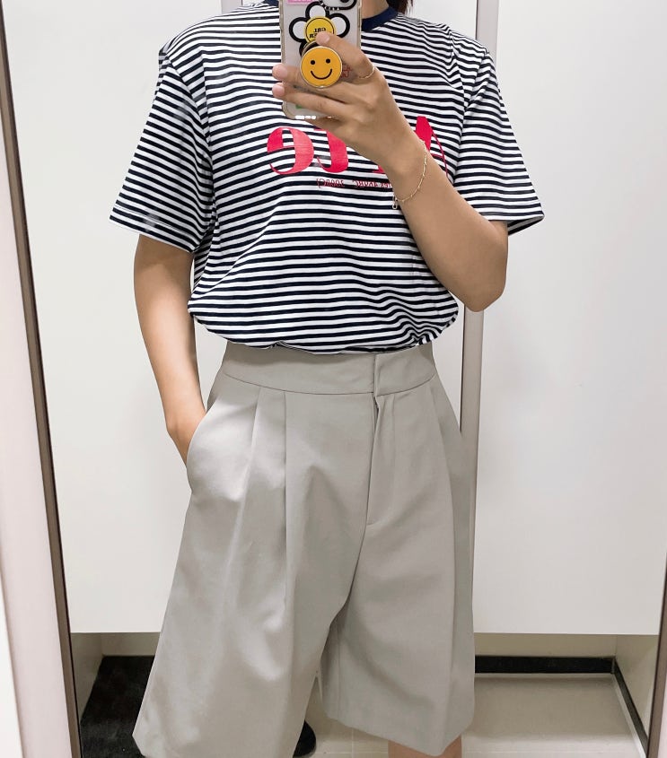  [Apparel] '룩캐스트'에서 버뮤다 팬츠, 반팔 티셔츠 쇼핑하기 c (쇼핑, W컨셉, LOOKAST, 사이즈 정보, 착샥있음)