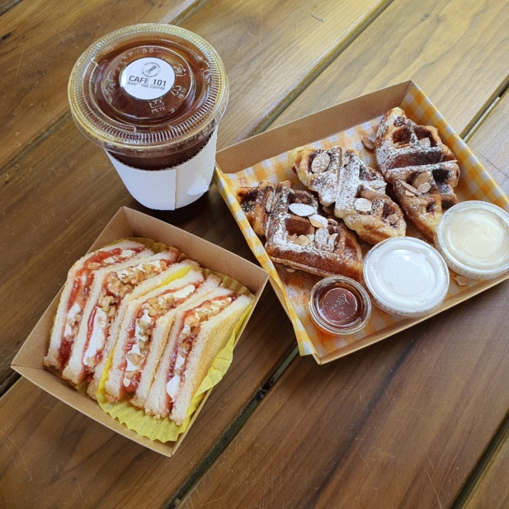  대구 시지동 카페 :) 크로플 맛집 '카페 101'