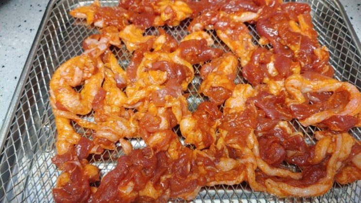  아빠표 요리, 오리 주물럭 : 고기 요리? 손맛 살아 있는 간단하고 쉬운 주물럭 오리요리~