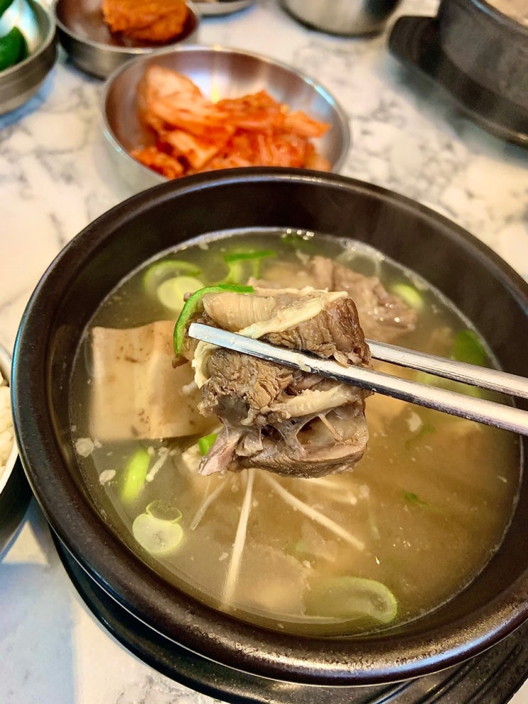  [광주동구지산동맛집] 조선대 후문 맛집인 우미관 가서 뜨끈한 갈비탕 먹으실?