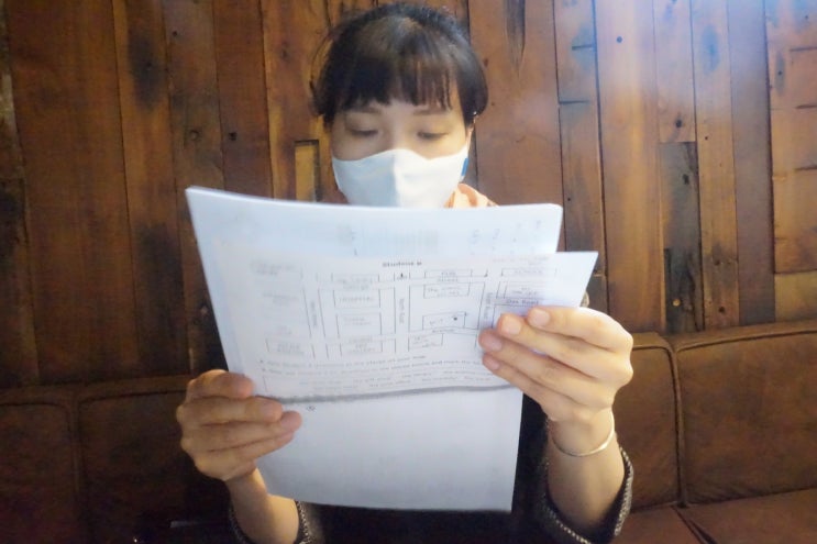  홍대영어회화 레벨테스트 워밍업 민병철어학원 STEP1