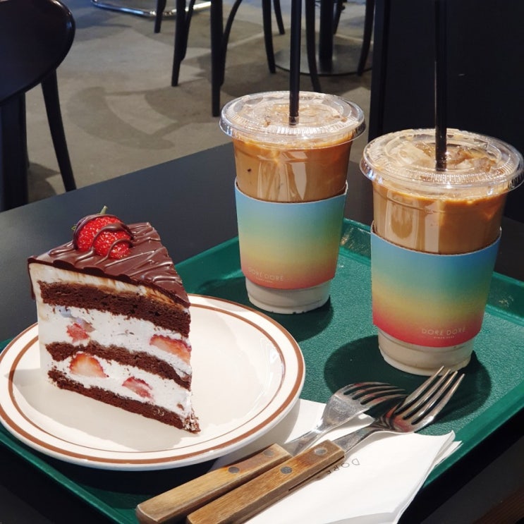  용산 아이파크몰 - 디저트 맛집 카페 '도레도레' 다녀왔어요 :)