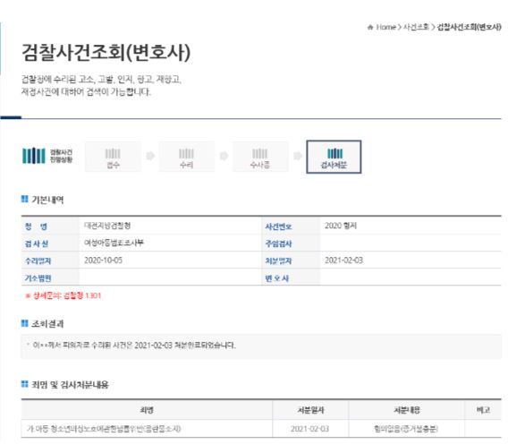  아동음란물소지죄 - 무혐의 성공 사례