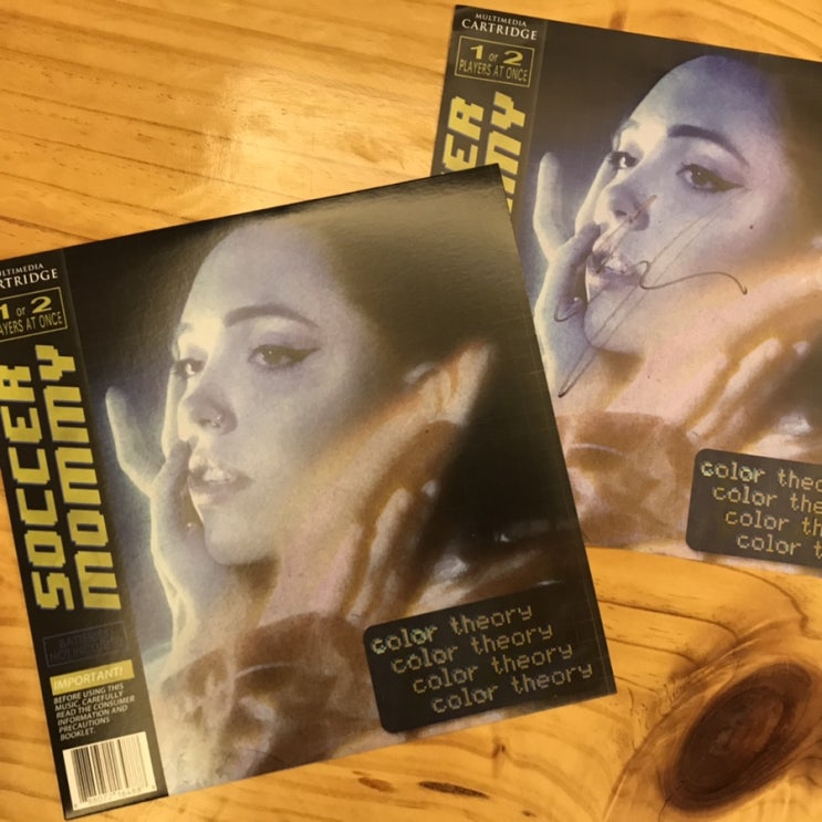  [LP, 엘피] Soccer Mommy(사커 마미) - Color Theory (VMP 블루 투명 바이닐, 500장 한정반 + Recordstore.co.uk 한정 싸인 프린트)