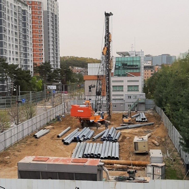 [시민기자] 22년 3월 개관 목표로 한창 공사중인 오산 아이드림센터