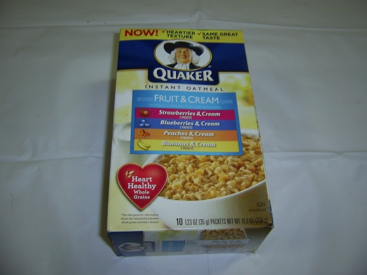 Quaker Instant Oatmeal Fruit & Cream, Variety Pack